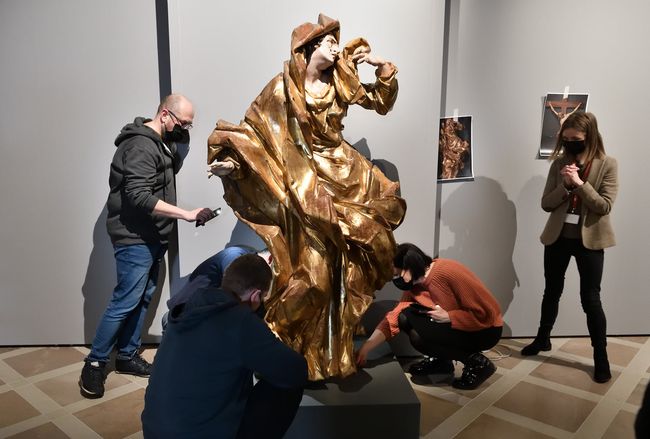 Відомі сакральні скульптури Пінзеля представлені на виставці у Вільнюсі_2