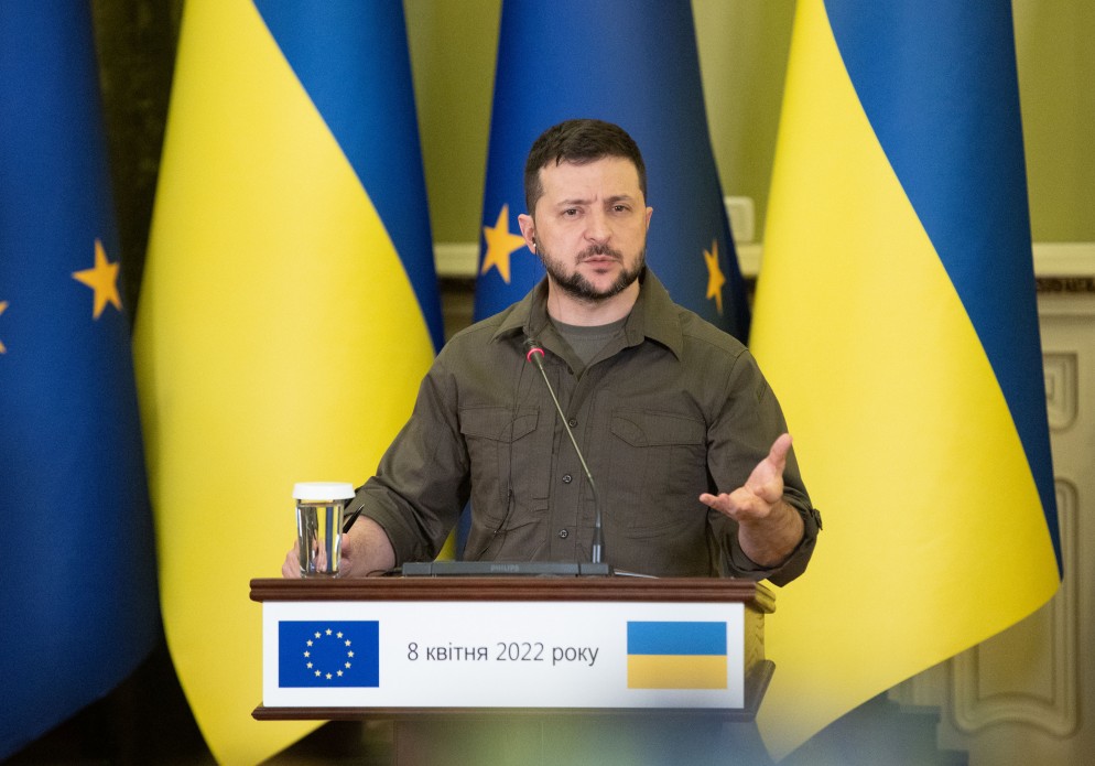 We share the same values, – Zelensky after negotiations with von der Leyen