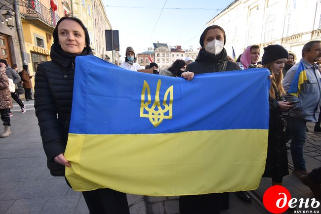 Львів'яни вийшли на Марш єдності за Україну